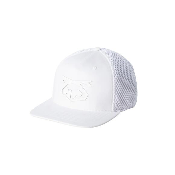 Nasty Pig Hat White "Bare Snapback Flat Brim" OSFM- Adjustable - Picture 1 of 1